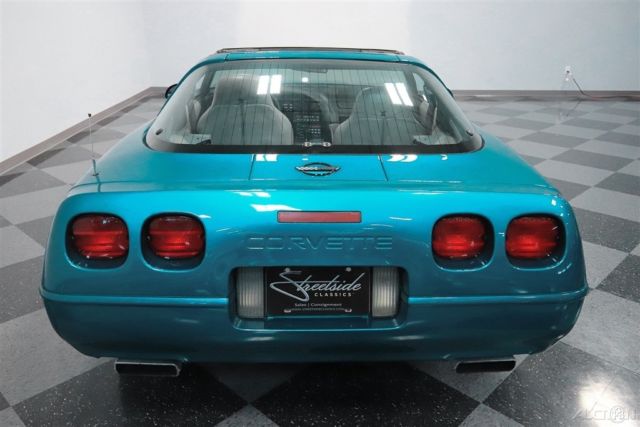 1994 Blue Chevrolet Corvette Coupe