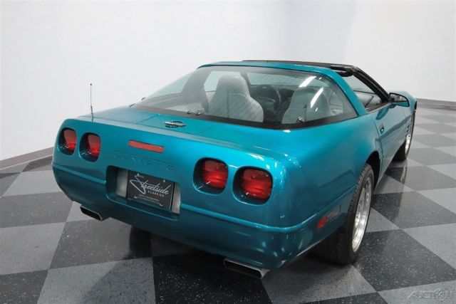 1994 Blue Chevrolet Corvette Coupe