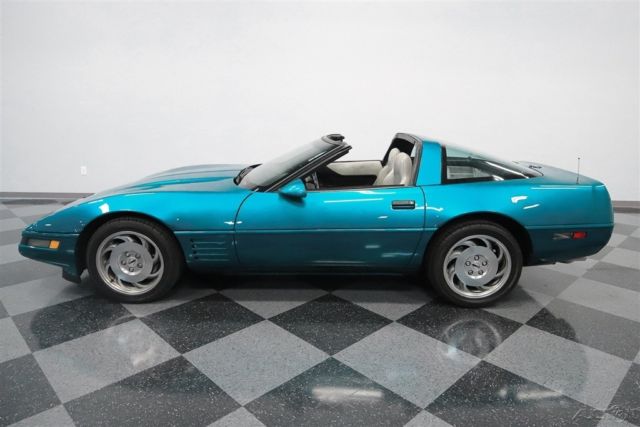 1994 Blue Chevrolet Corvette Coupe