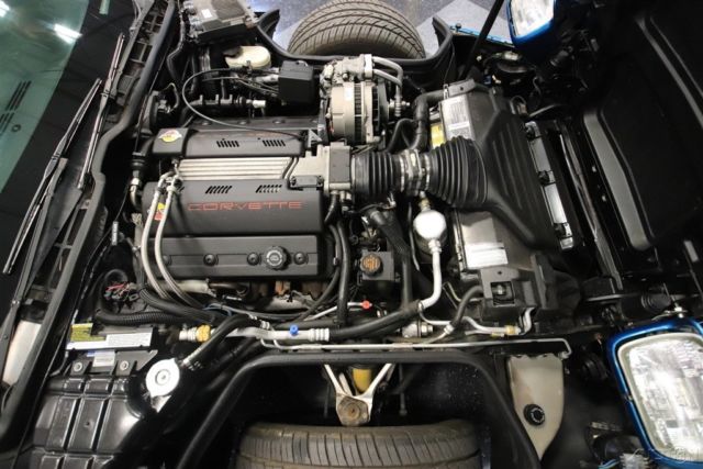 1994 Blue Chevrolet Corvette Coupe