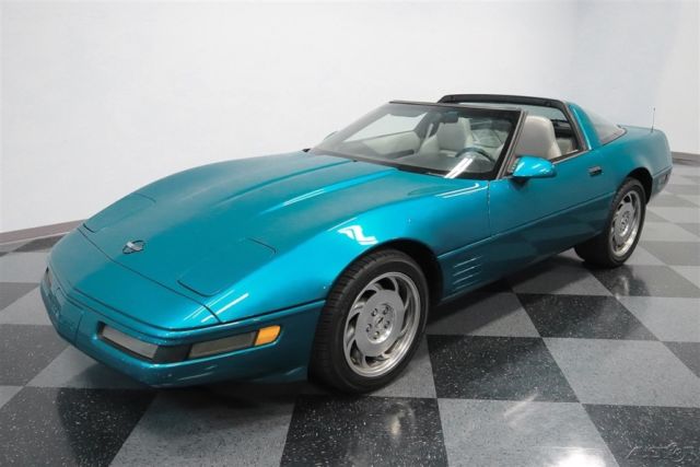 1994 Blue Chevrolet Corvette Coupe