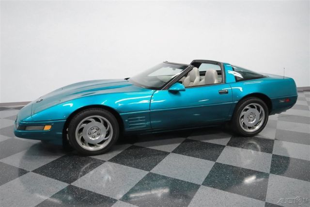1994 Blue Chevrolet Corvette Coupe