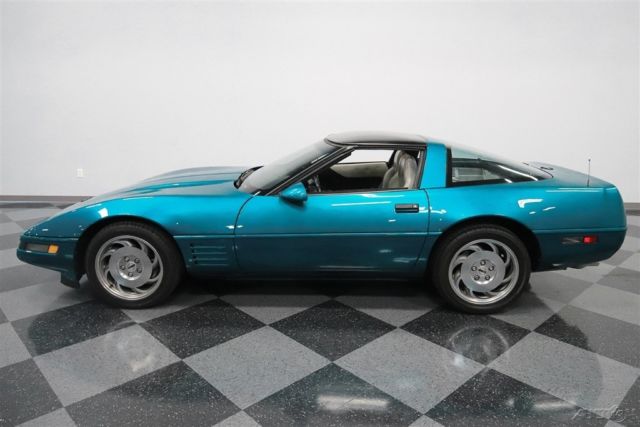 1994 Blue Chevrolet Corvette Coupe