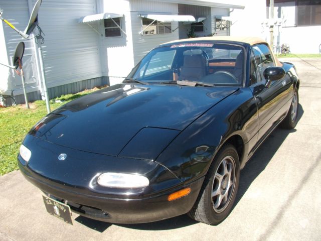 1994 Black Mazda MX-5 Miata Convertible