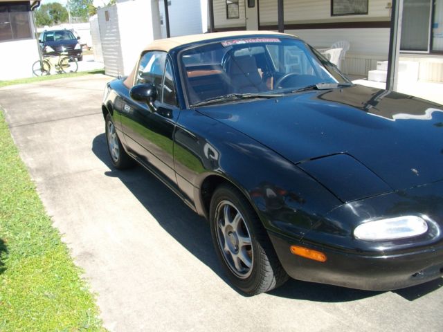 1994 Black Mazda MX-5 Miata Convertible