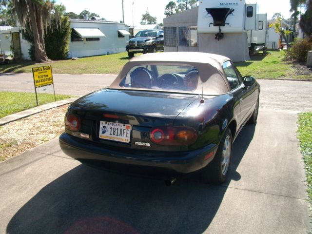 1994 Black Mazda MX-5 Miata Convertible