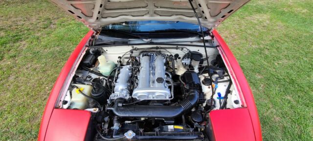 1994 Red Mazda Miata Convertible