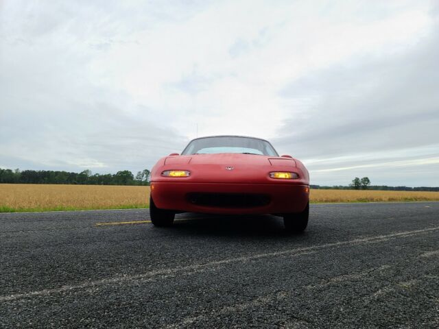 1994 Red Mazda Miata Convertible