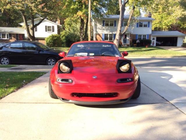 1994 Red Mazda MX-5 Miata Convertible