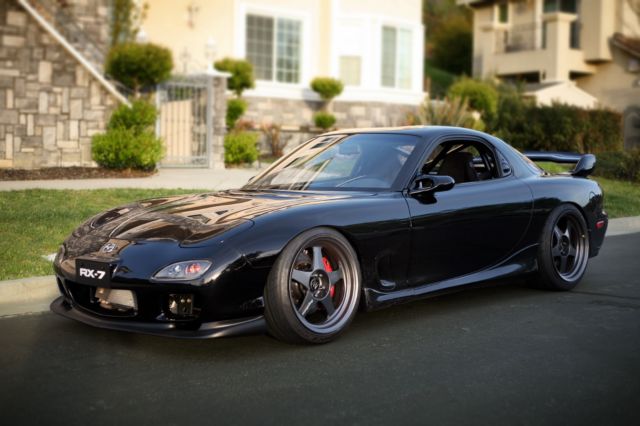 1994 Black Mazda RX-7 Coupe