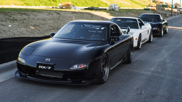 1994 Black Mazda RX-7 Coupe