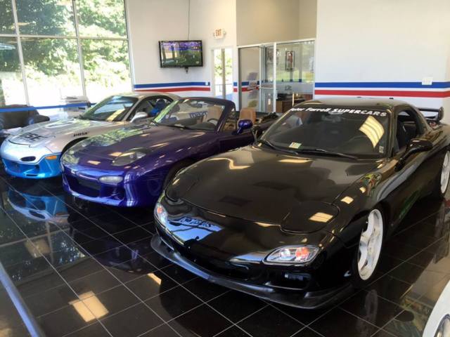 1994 Black Mazda RX-7 Coupe