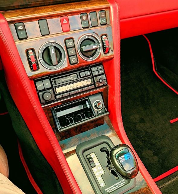 1994 Red Mercedes-Benz E-Class Convertible