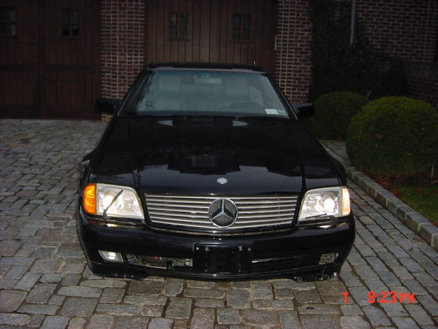 1994 Black Mercedes-Benz SL-Class Convertible