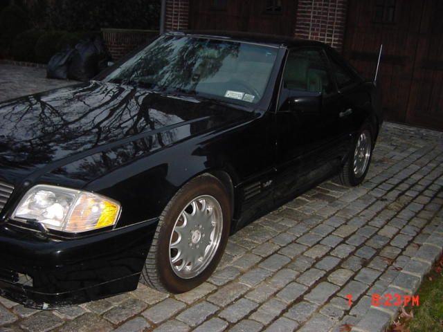 1994 Black Mercedes-Benz SL-Class Convertible
