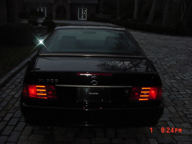 1994 Black Mercedes-Benz SL-Class Convertible