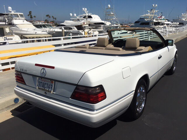 1994 Polar White Mercedes-Benz E-Class Convertible