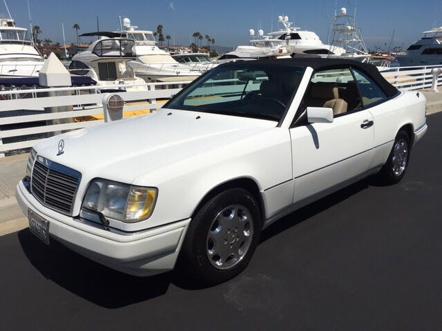 1994 Polar White Mercedes-Benz E-Class Convertible