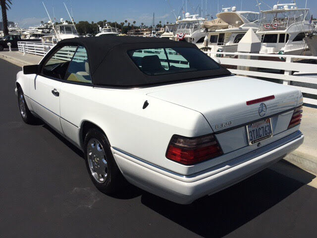 1994 Polar White Mercedes-Benz E-Class Convertible