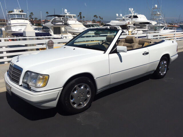 1994 Polar White Mercedes-Benz E-Class Convertible