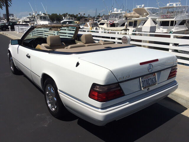 1994 Polar White Mercedes-Benz E-Class Convertible