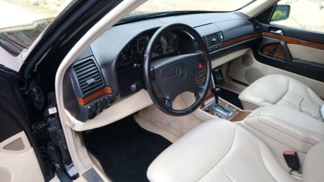 1994 Black Mercedes-Benz S-Class Sedan