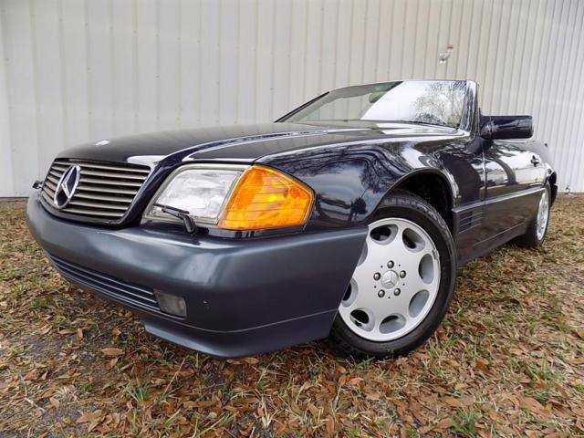 1994 Blue Mercedes-Benz SL-Class Convertible