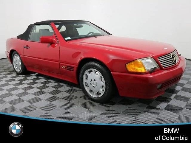 1994 Red Mercedes-Benz SL-Class Convertible