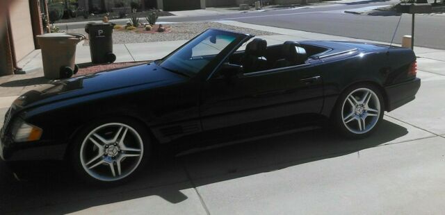 1994 Black Mercedes-Benz SL-Class Sl