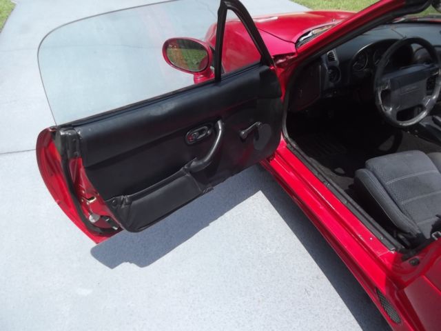 1994 Red Mazda MX-5 Miata Convertible