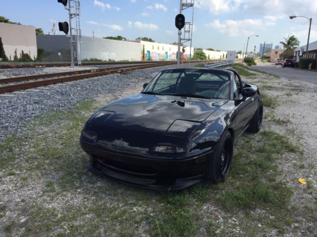 1994 Black Mazda MX-5 Miata Convertible