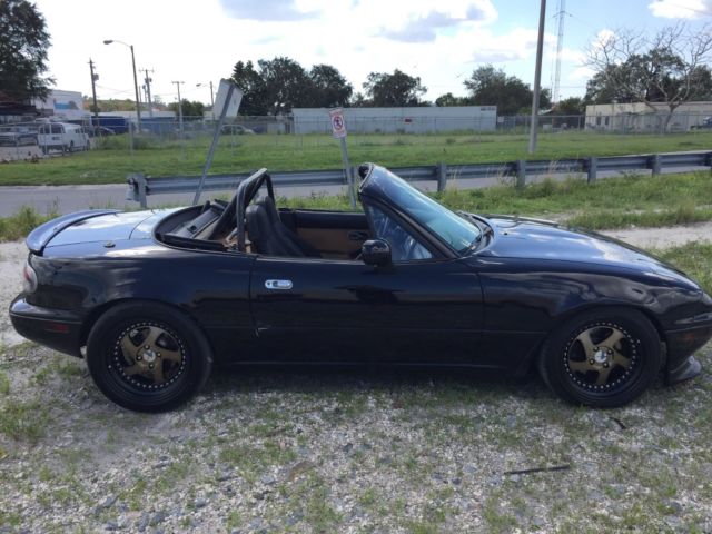1994 Black Mazda MX-5 Miata Convertible