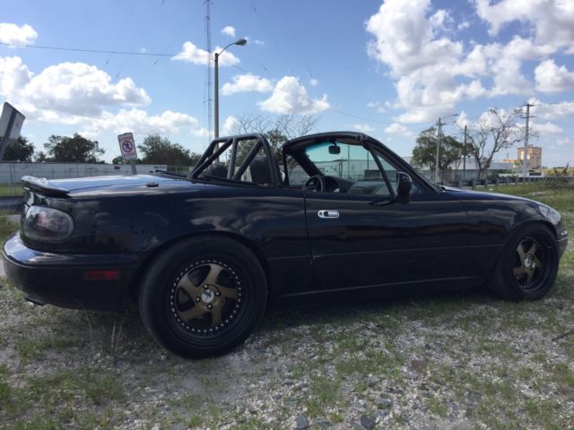 1994 Black Mazda MX-5 Miata Convertible
