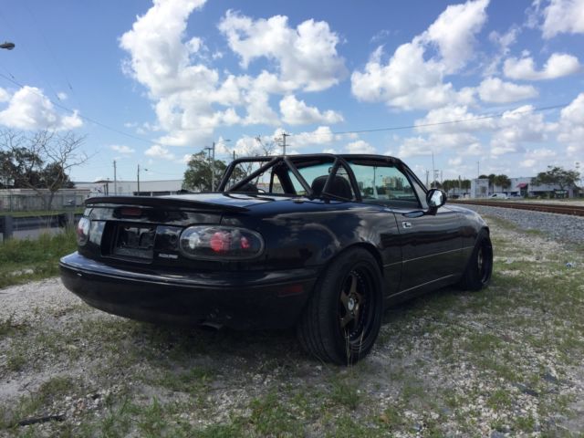 1994 Black Mazda MX-5 Miata Convertible