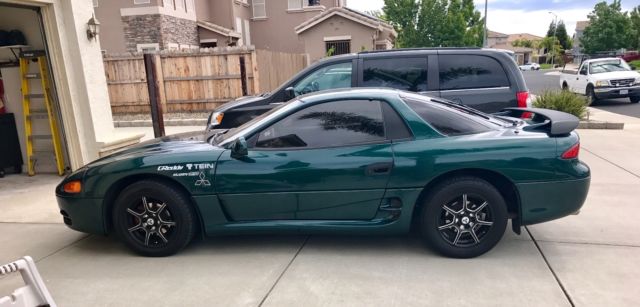 1994 Forest green Mitsubishi 3000GT Coupe