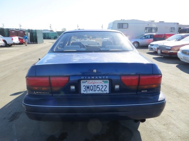 1994 Blue Mitsubishi Diamante Sedan