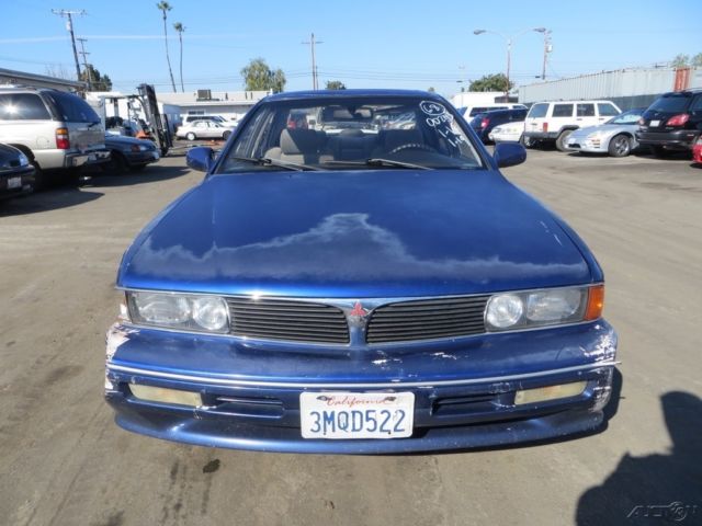 1994 Blue Mitsubishi Diamante Sedan