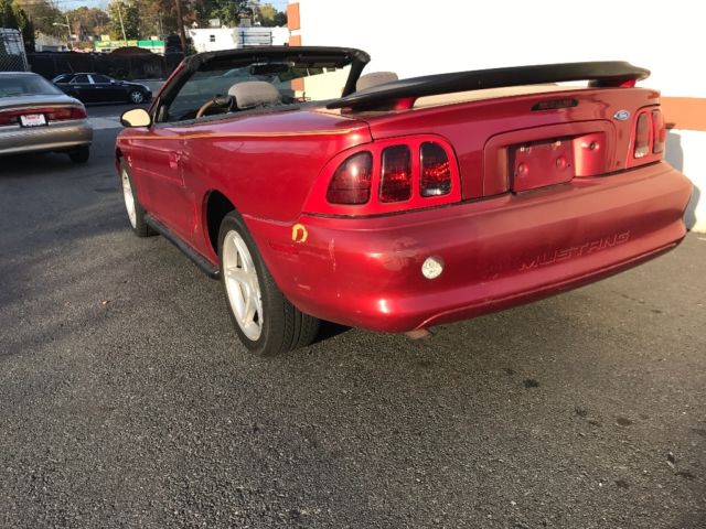 1994 Teal Ford Mustang Coupe