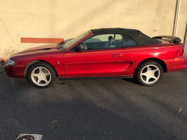 1994 Teal Ford Mustang Coupe