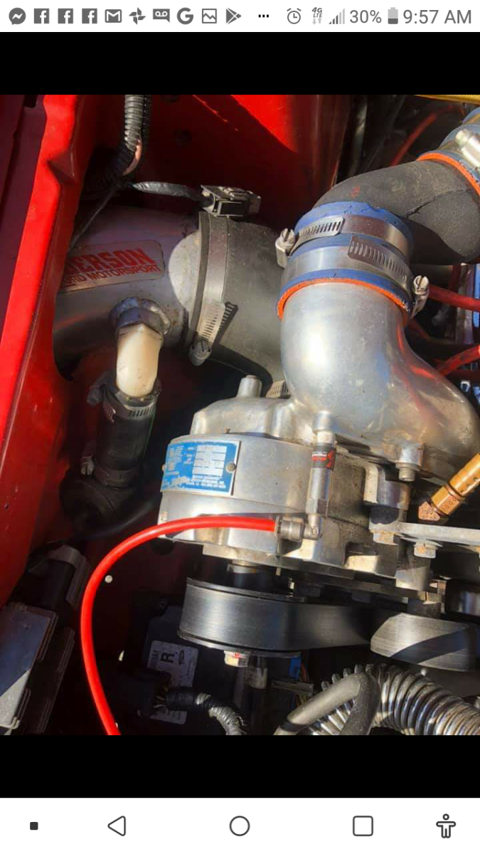 1994 Red Ford Mustang Convertible