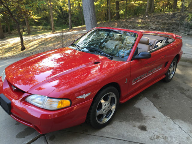 1994 Lazer Red Ford Mustang Convertible