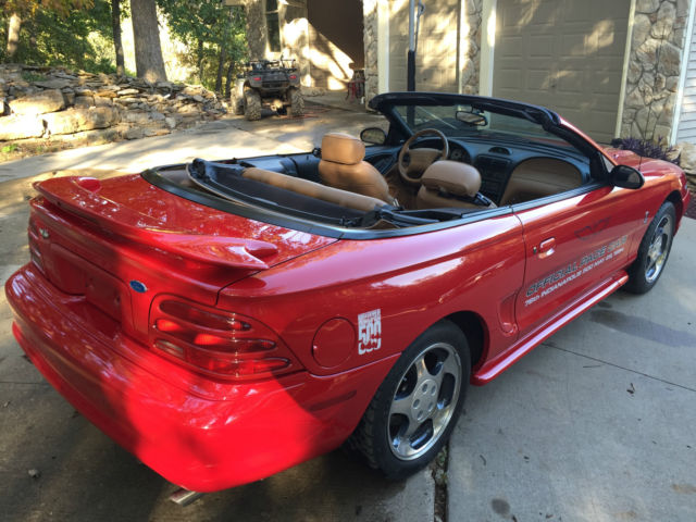 1994 Lazer Red Ford Mustang Convertible