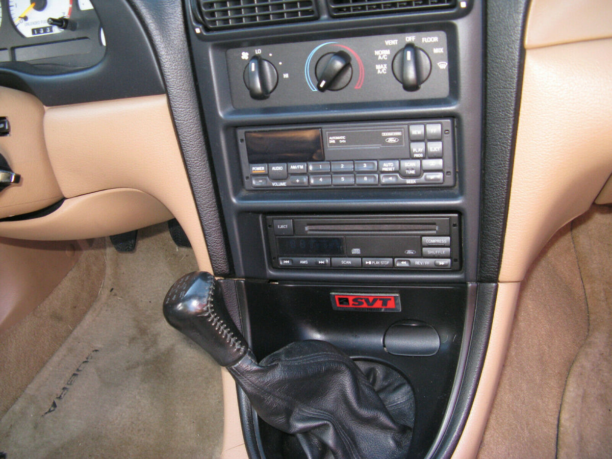 1994 Red Ford Mustang Convertible