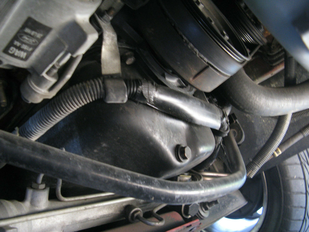 1994 Red Ford Mustang Convertible