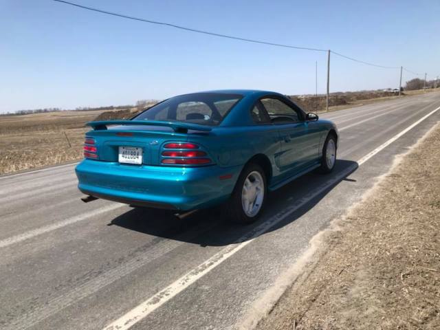 1994 Teal Ford Mustang Coupe