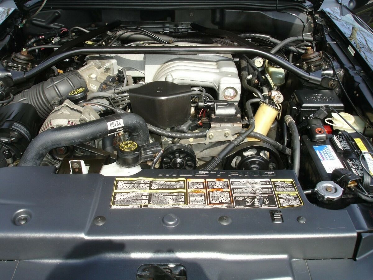 1994 Black Ford Mustang