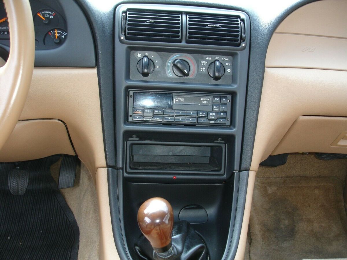 1994 Black Ford Mustang