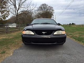 1994 Black Ford Mustang Coupe