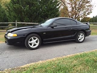 1994 Black Ford Mustang Coupe