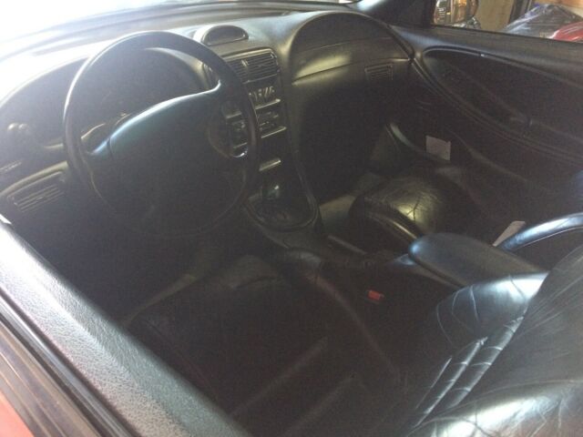 1994 LASER RED Ford Mustang Convertible